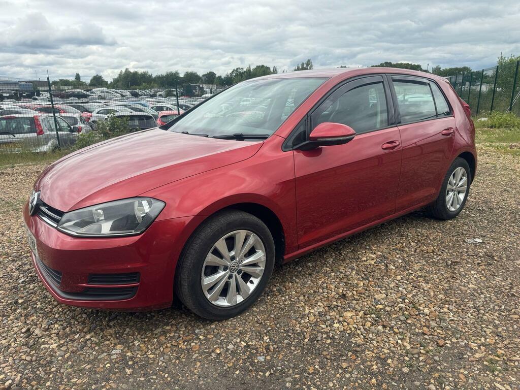 Volkswagen Golf 1.4 Tsi Bluemotion Tech Se Dsg Euro 5 Ss MF63XWM Red #5