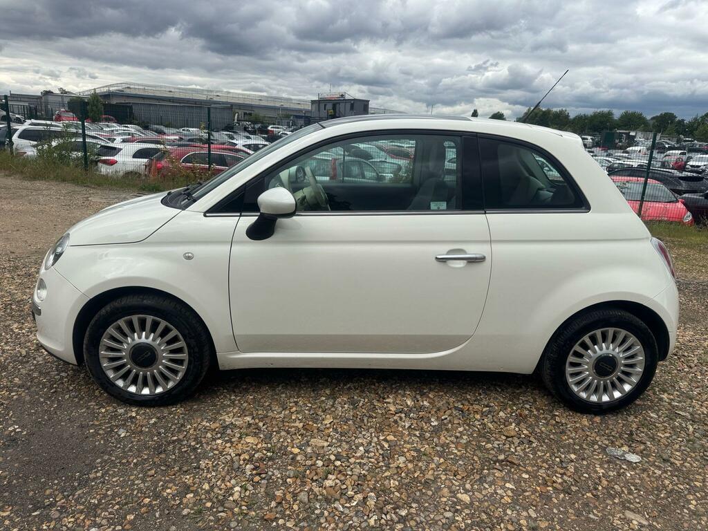 Fiat 500 1.2 Lounge Euro 5 Ss EJ59LKN White #6