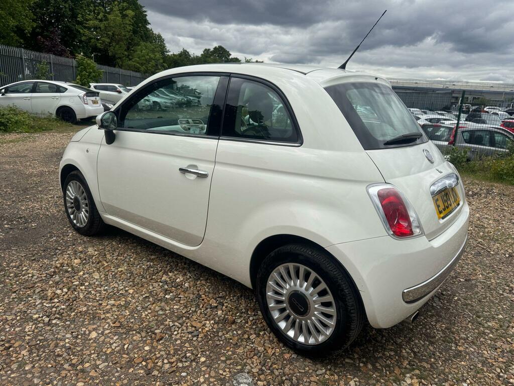 Fiat 500 1.2 Lounge Euro 5 Ss EJ59LKN White #4