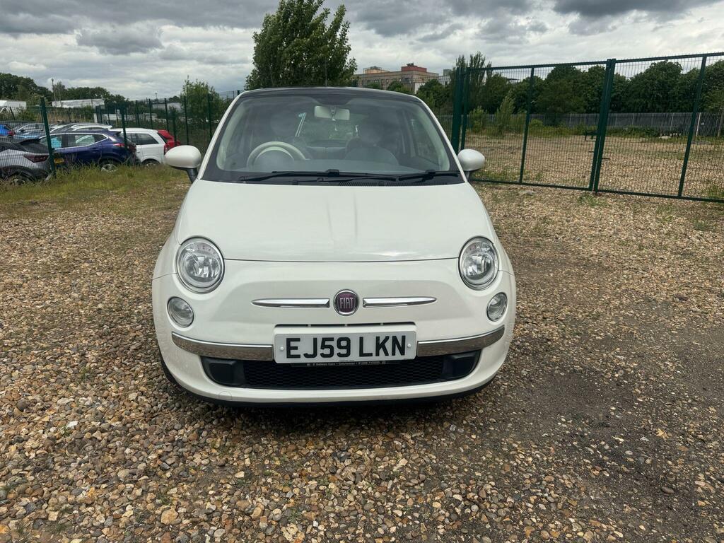 Fiat 500 1.2 Lounge Euro 5 Ss EJ59LKN White #2