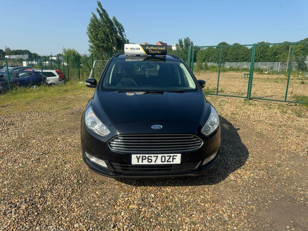 Ford Galaxy 2.0 Tdci Zetec Powershift Euro 6 Ss YP67OZF Black #2