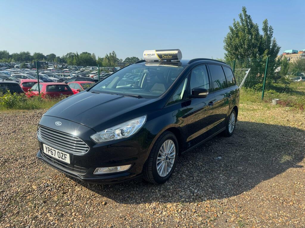 Ford Galaxy 2.0 Tdci Zetec Powershift Euro 6 Ss YP67OZF Black #3