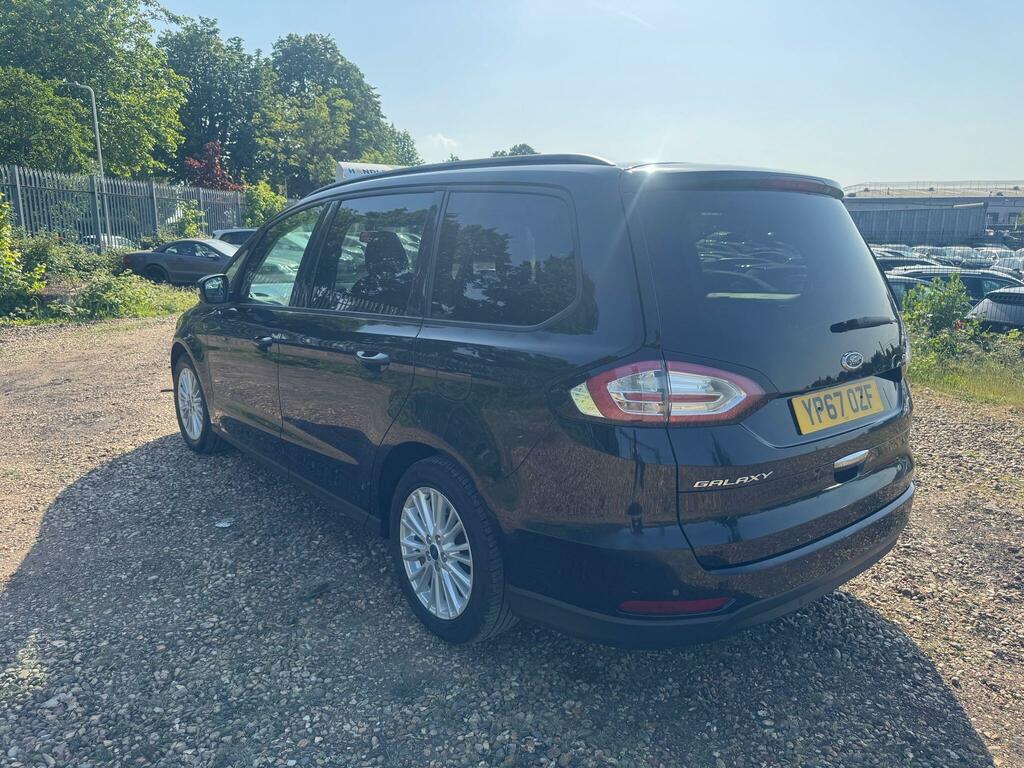 Ford Galaxy 2.0 Tdci Zetec Powershift Euro 6 Ss YP67OZF Black #4
