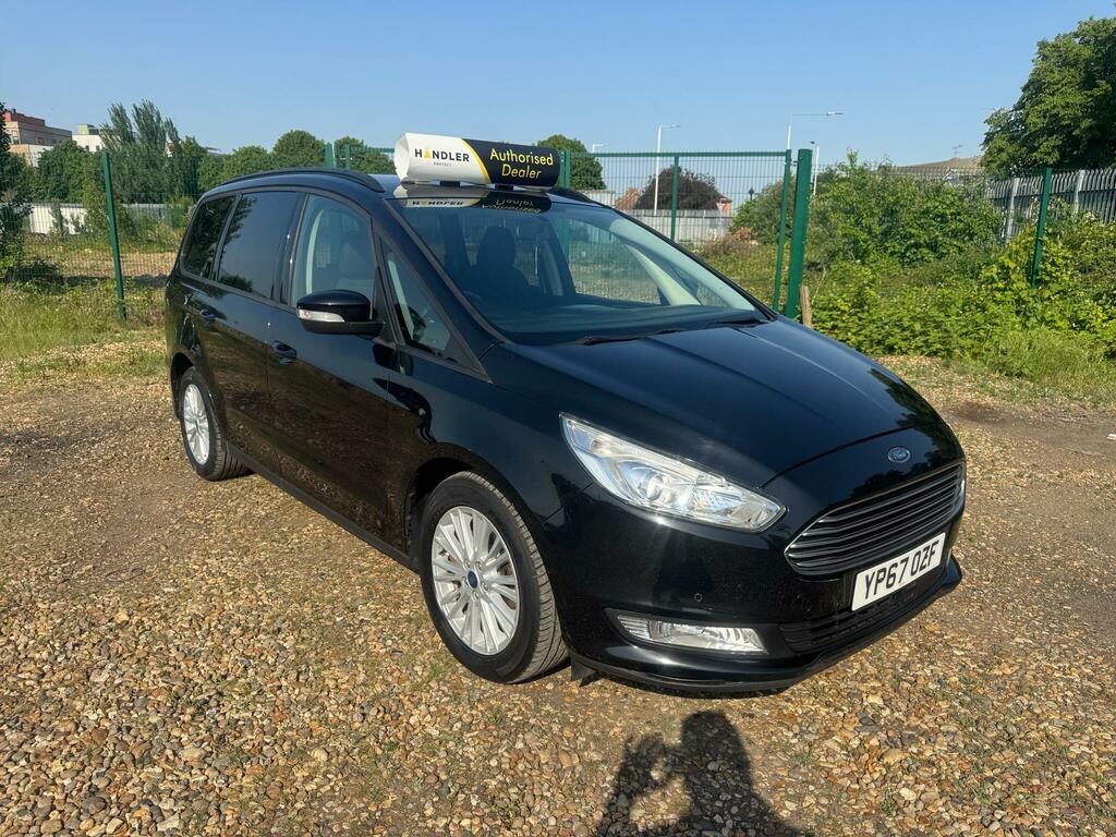 Ford Galaxy 2.0 Tdci Zetec Powershift Euro 6 Ss YP67OZF Black #5