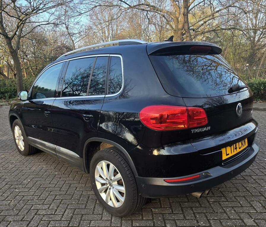Volkswagen Tiguan 2.0 Tdi Bluemotion Tech Match LT14CKN Black #5