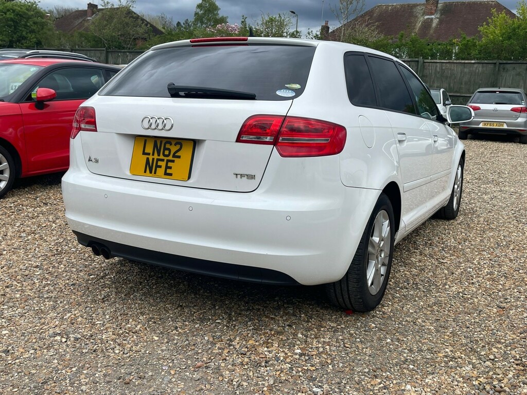Audi A3 Hatchback LN62NFE White #2