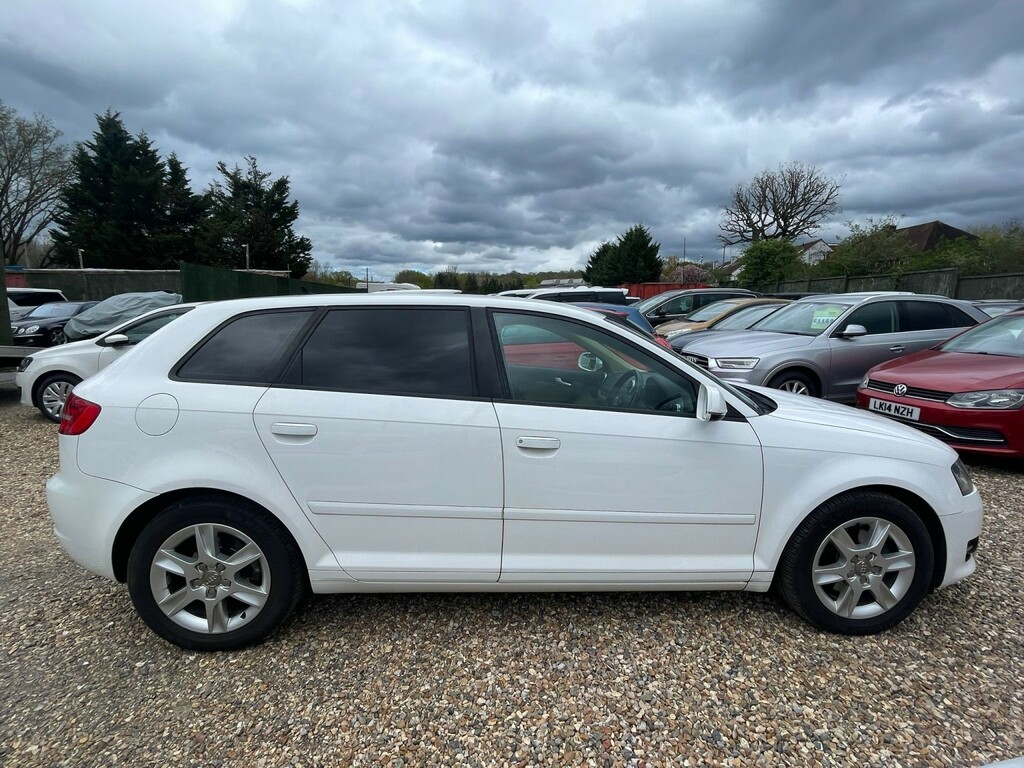 Audi A3 Hatchback LN62NFE White #6