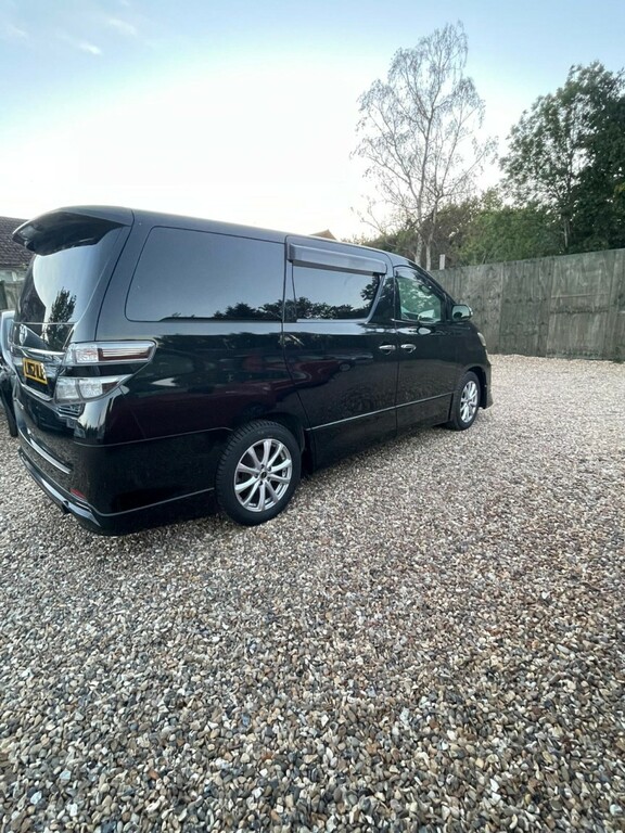 Toyota Vellfire Mpv Black #4