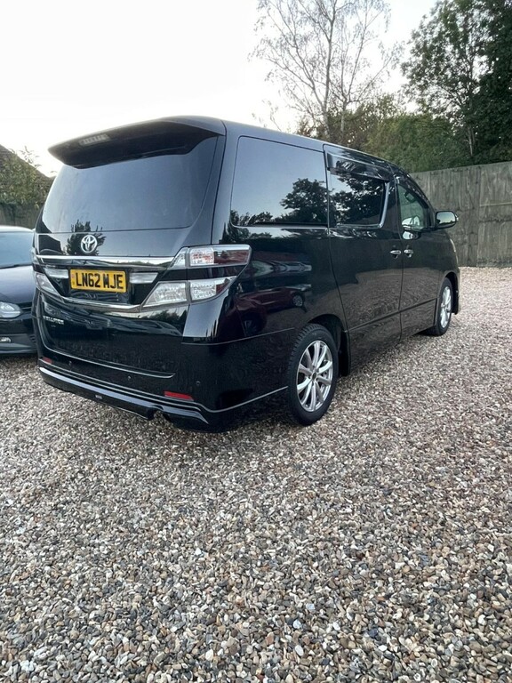 Toyota Vellfire Mpv Black #5
