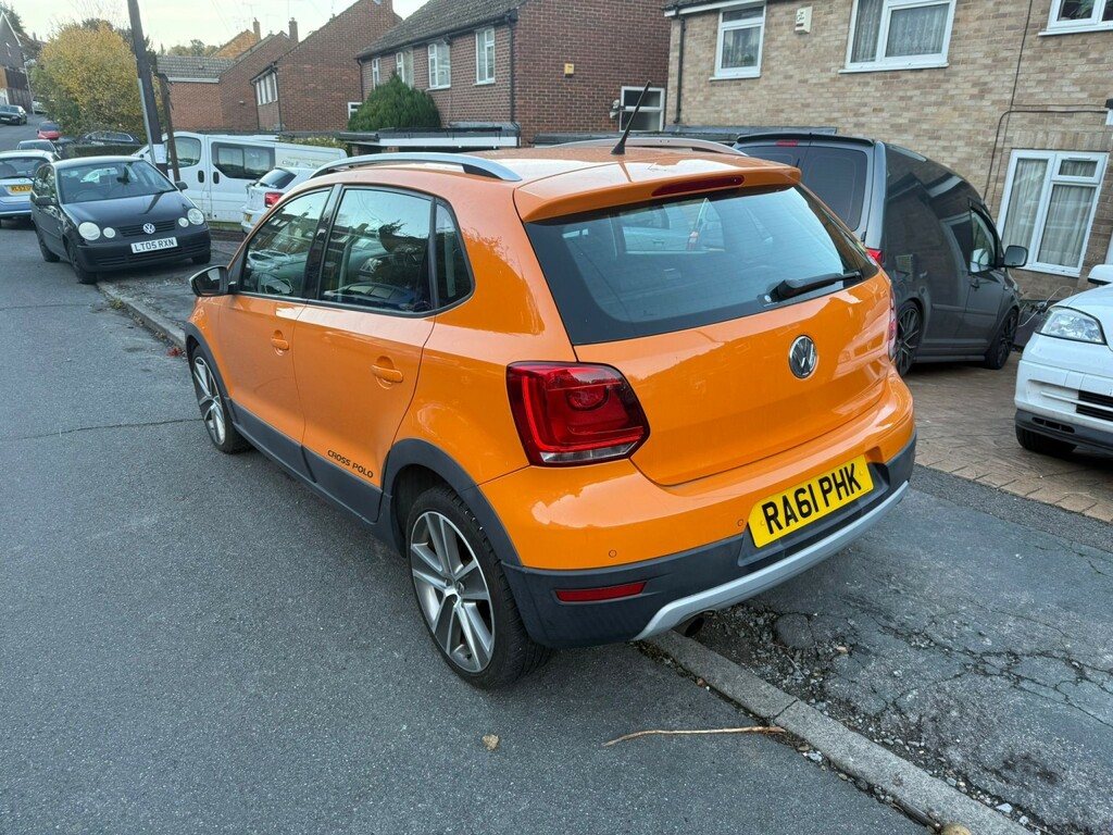 Volkswagen Polo Hatchback Orange #4