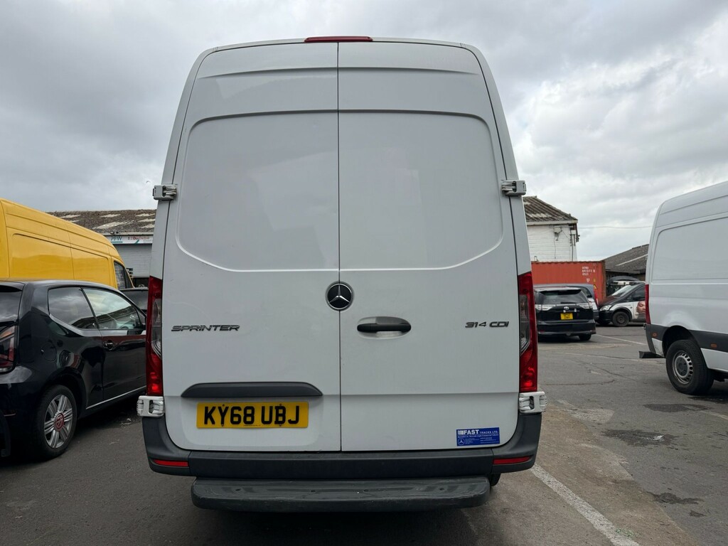Mercedes-Benz Sprinter 2.1 314 Cdi KY68UBJ White #6