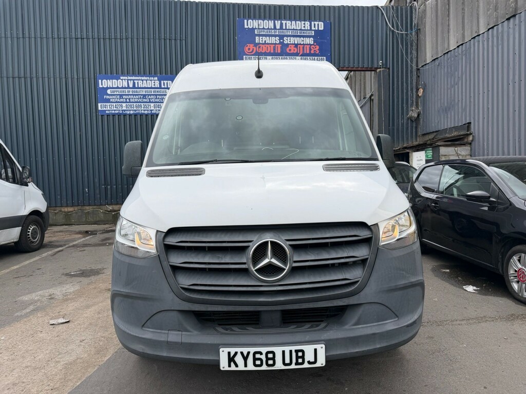 Mercedes-Benz Sprinter 2.1 314 Cdi KY68UBJ White #2