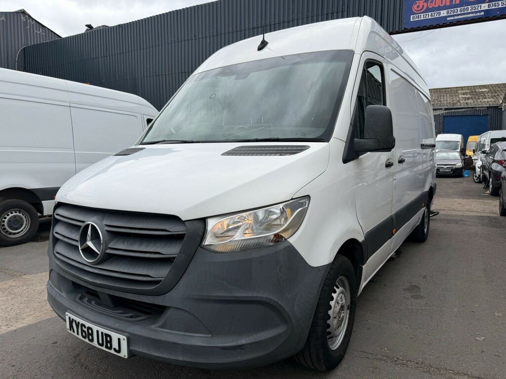 Mercedes-Benz Sprinter 2.1 314 Cdi KY68UBJ White #4
