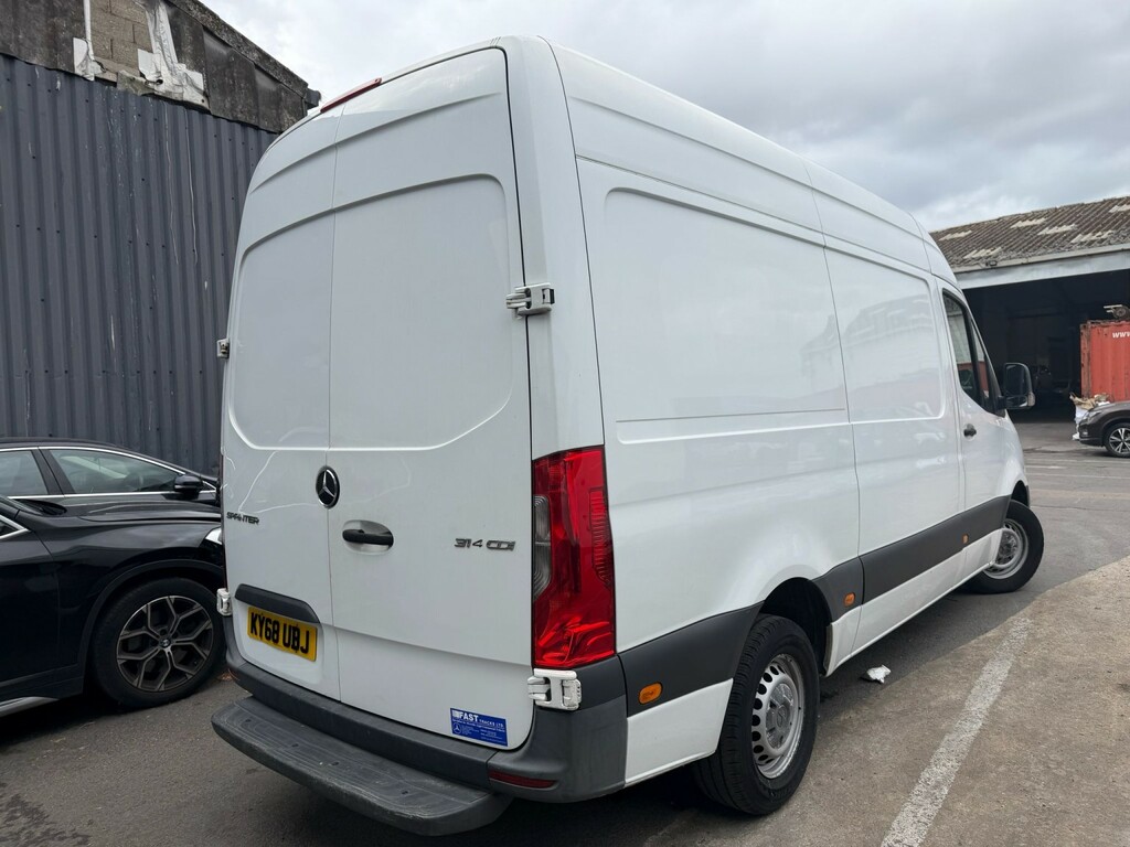 Mercedes-Benz Sprinter 2.1 314 Cdi KY68UBJ White #5