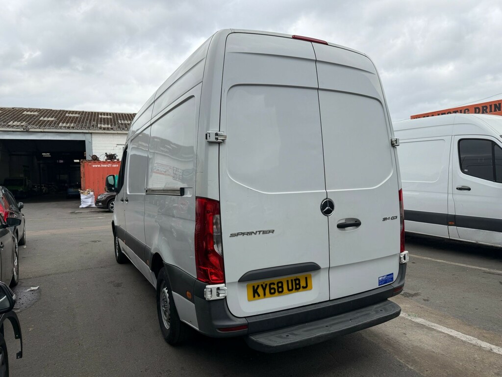 Mercedes-Benz Sprinter 2.1 314 Cdi KY68UBJ White #6