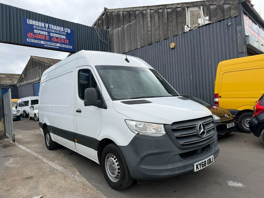 Mercedes-Benz Sprinter 2.1 314 Cdi KY68UBJ White #3