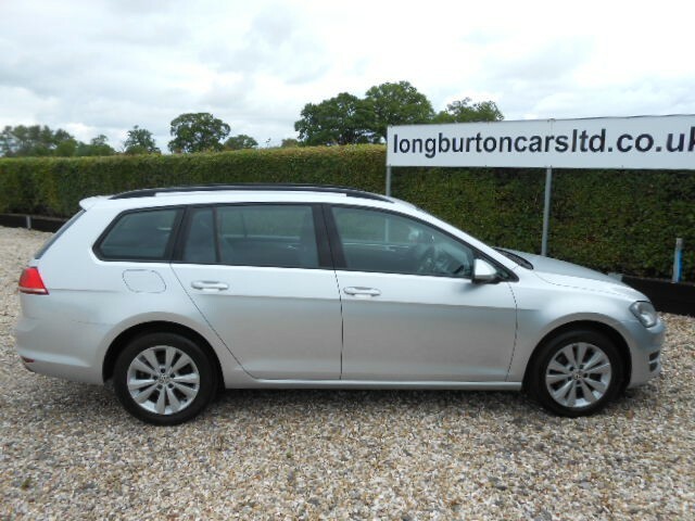 Volkswagen Golf Estate 1.4 Tsi Bluemotion Tech Se 2014 Silver #3