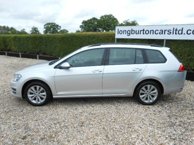 Volkswagen Golf Estate 1.4 Tsi Bluemotion Tech Se 2014 Silver #4