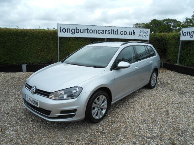 Volkswagen Golf Estate 1.4 Tsi Bluemotion Tech Se 2014 Silver #2