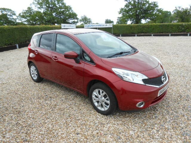 Nissan Note Hatchback 1.2 Acenta Premium 2017 Red