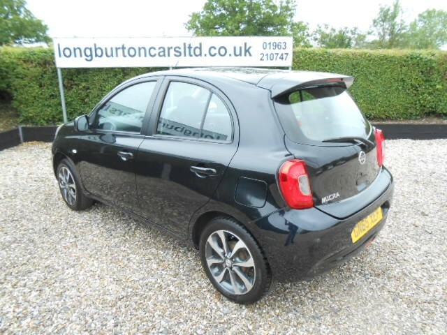 Nissan Micra Hatchback 1.2 Tekna 2015 GN65XEF Black #6