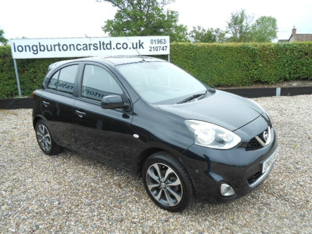 Nissan Micra Hatchback 1.2 Tekna 2015 GN65XEF Black #2