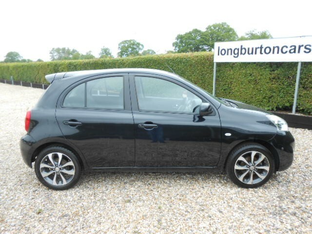 Nissan Micra Hatchback 1.2 Tekna 2015 GN65XEF Black #3