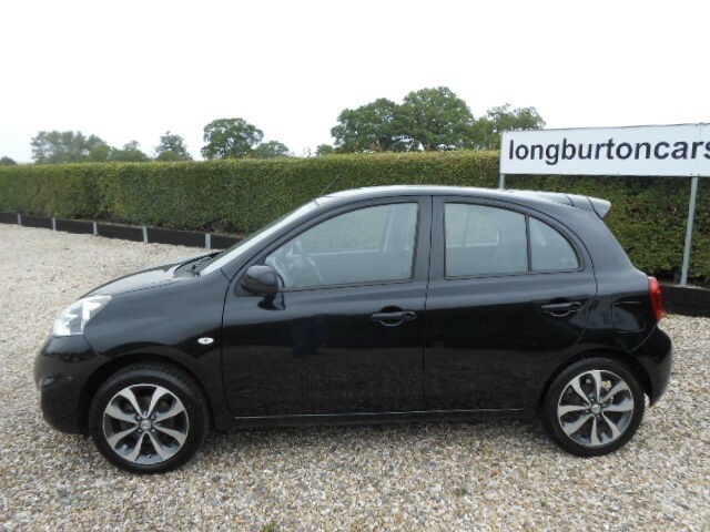 Nissan Micra Hatchback 1.2 Tekna 2015 GN65XEF Black #4