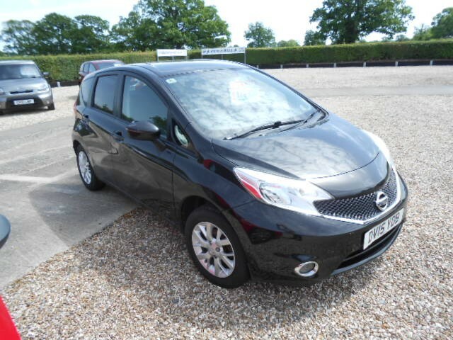 Nissan Note Hatchback 1.2 12V Acenta 2015 Black