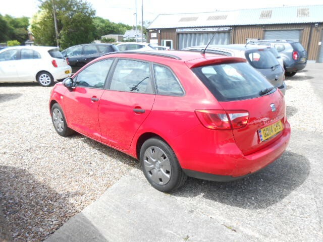 Seat Ibiza Estate 1.2 S 2014 GD14GYS Red #2