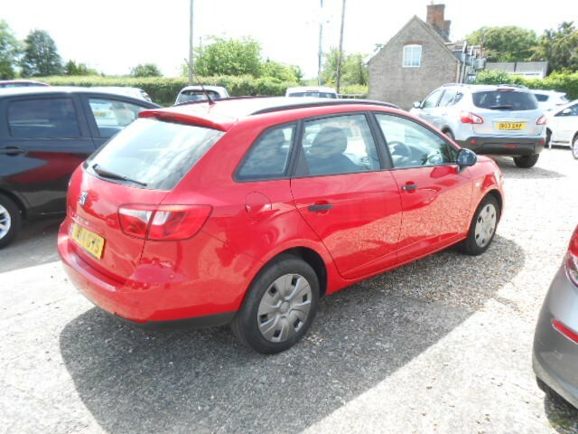 Seat Ibiza Estate 1.2 S 2014 GD14GYS Red #3