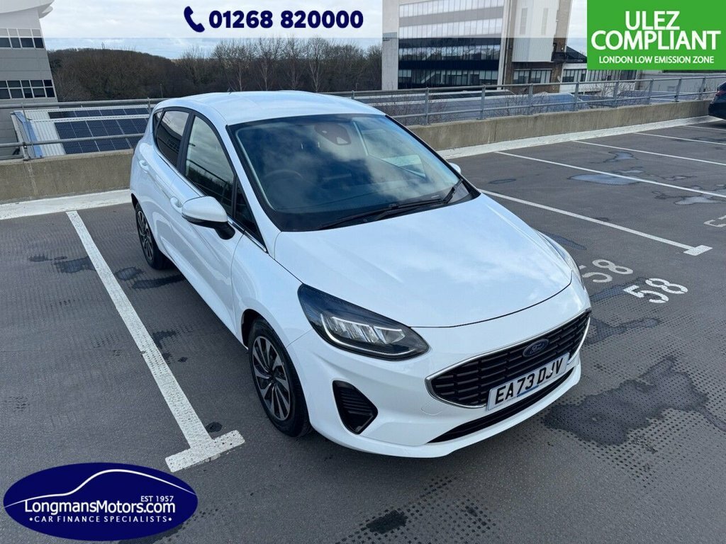 Ford Fiesta 1L Titanium White