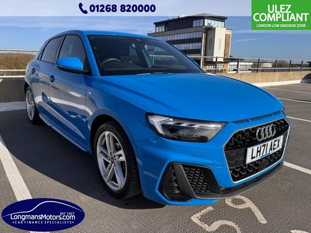 Audi A1 1L S Line LH71AEX Blue