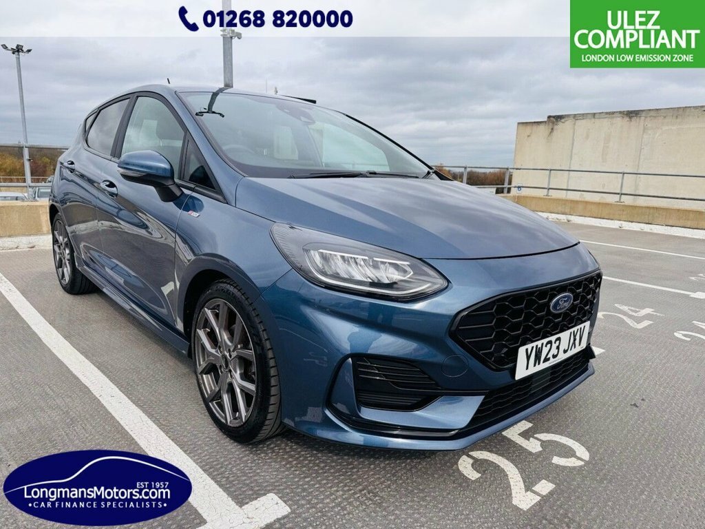 Ford Fiesta 1L St-line Edition Blue
