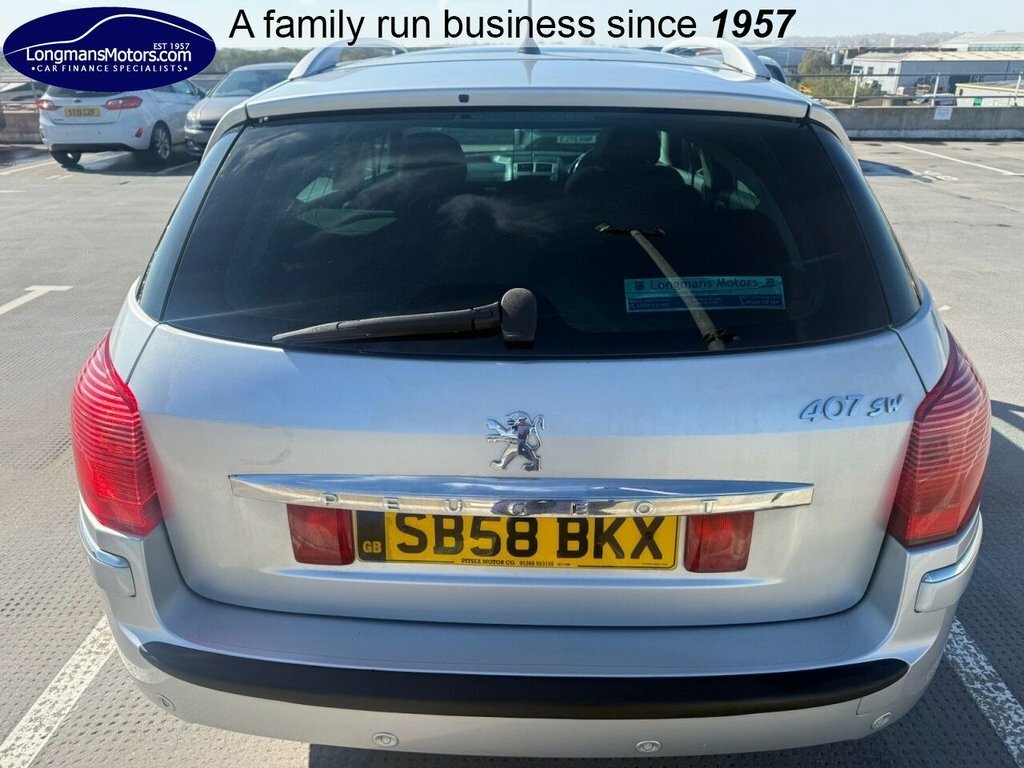 Peugeot 407 SW 2L Sport Silver #6