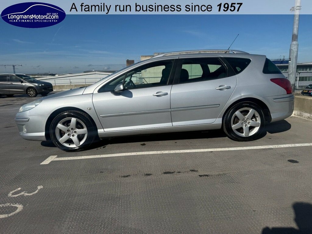 Peugeot 407 SW 2L Sport Silver #4