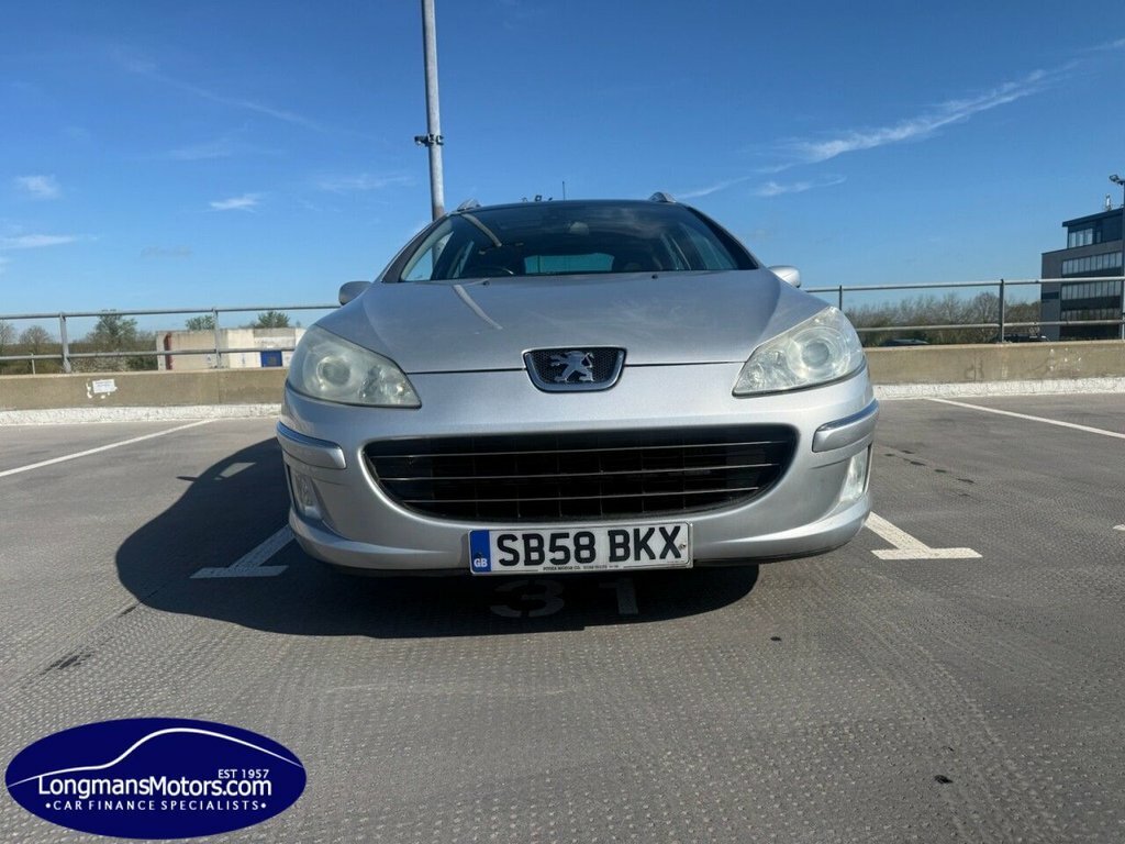Peugeot 407 SW 2L Sport Silver #2