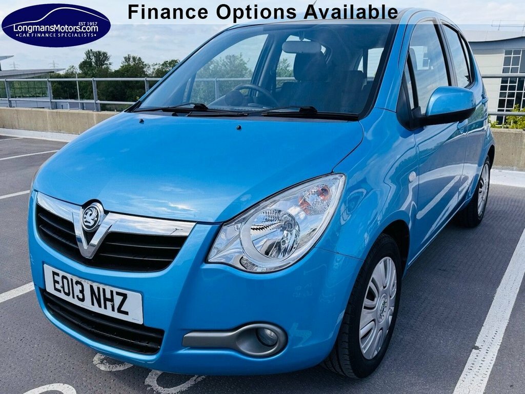 Vauxhall Agila 1L S Blue #5