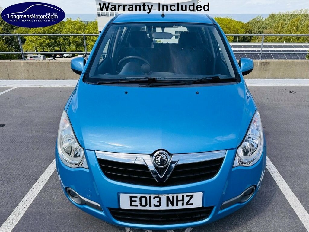 Vauxhall Agila 1L S Blue #4