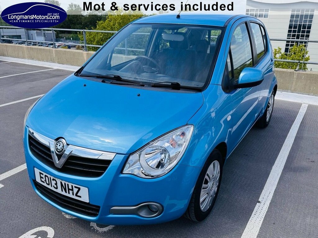 Vauxhall Agila 1L S Blue #6