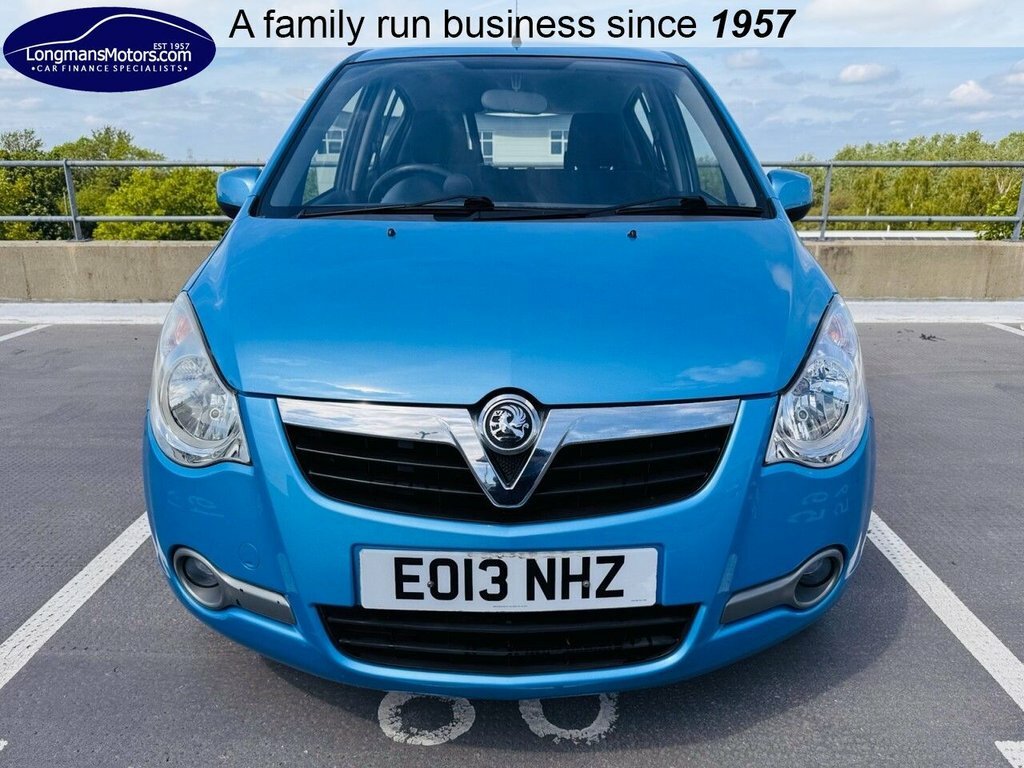 Vauxhall Agila 1L S Blue #3