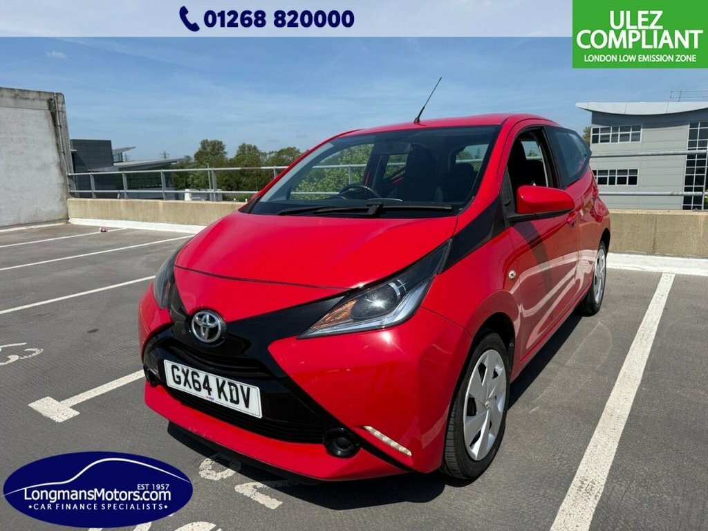 Toyota Aygo 1L X-play GX64KDV Red #2