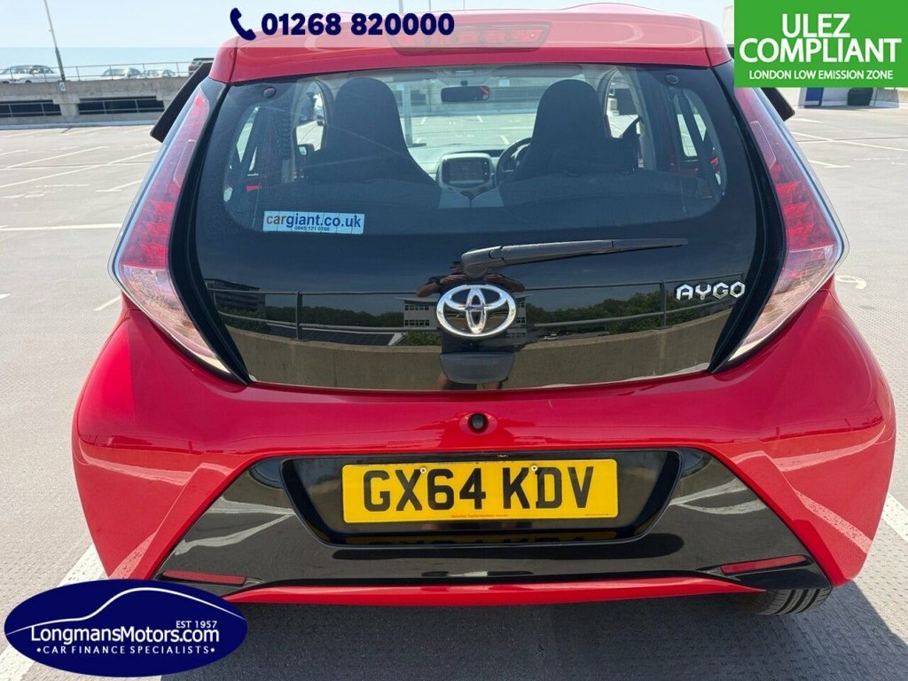 Toyota Aygo 1L X-play GX64KDV Red #5