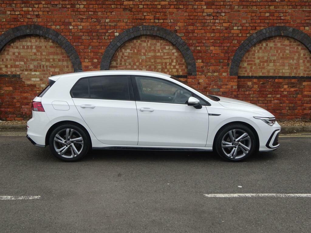 Volkswagen Golf 1.5 Etsi Mhev R-line Dsg Euro 6 S S YH24ZNO White #2