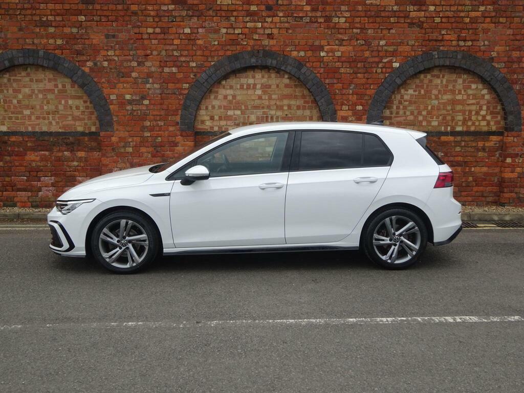 Volkswagen Golf 1.5 Etsi Mhev R-line Dsg Euro 6 S S YH24ZNO White #5