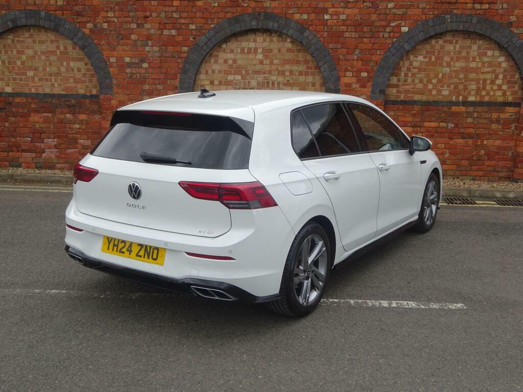 Volkswagen Golf 1.5 Etsi Mhev R-line Dsg Euro 6 S S YH24ZNO White #3