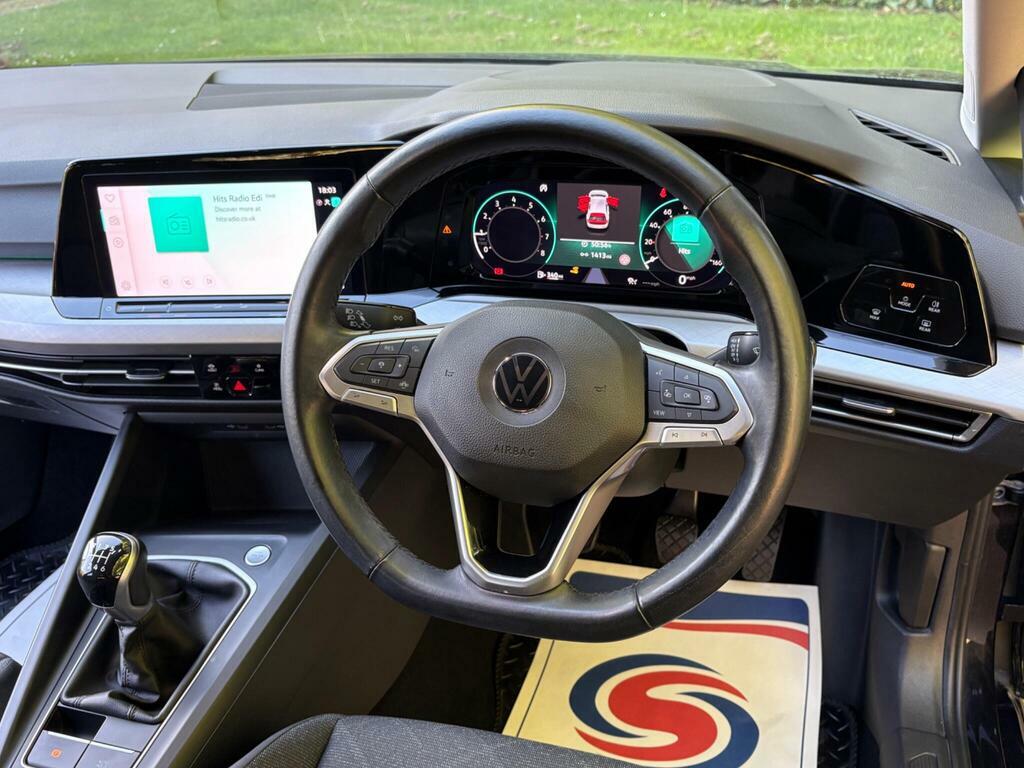 Volkswagen Golf 1.5 Tsi Life Euro 6 S S MW21YTZ Black #3