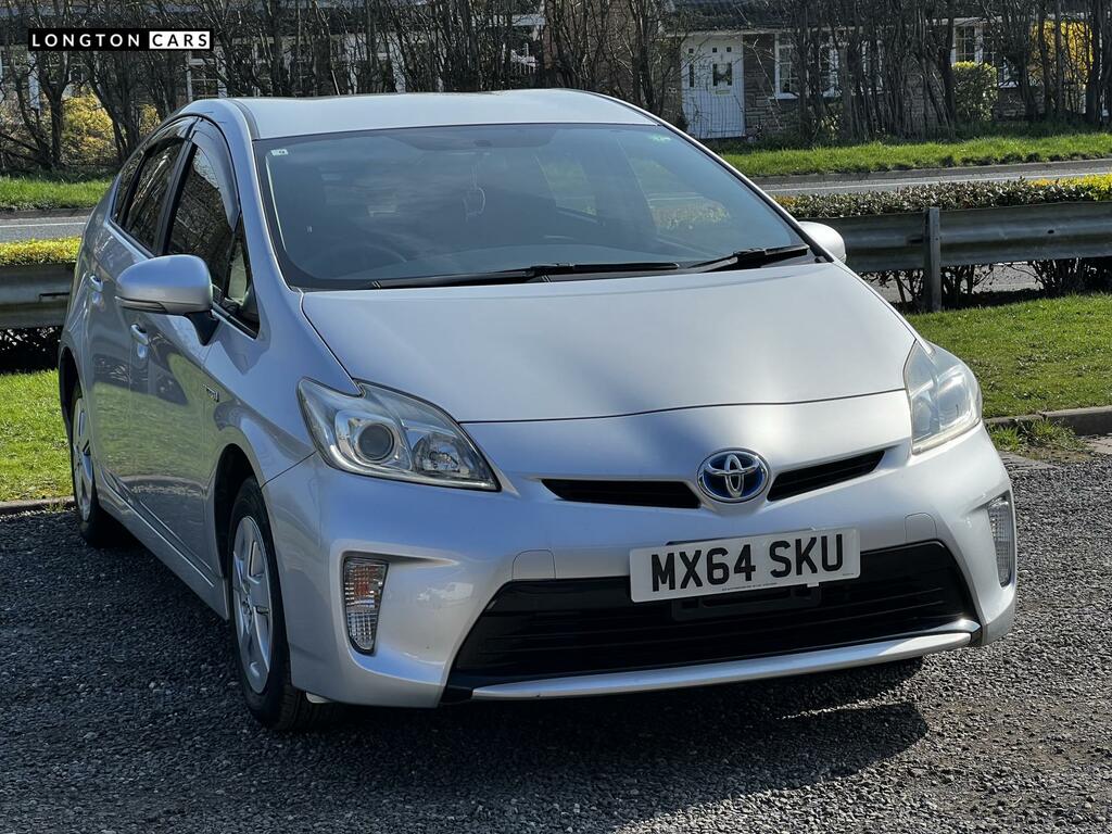 Toyota Prius 1.8 Vvt-h T3 Hatchback Hybrid Cvt Euro Silver #3