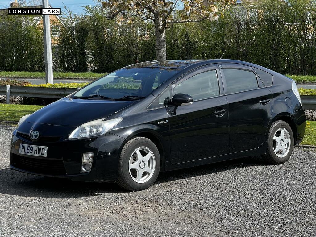 Toyota Prius 1.8 Vvt-h T4 Hatchback Hybrid Cvt Euro Black #4