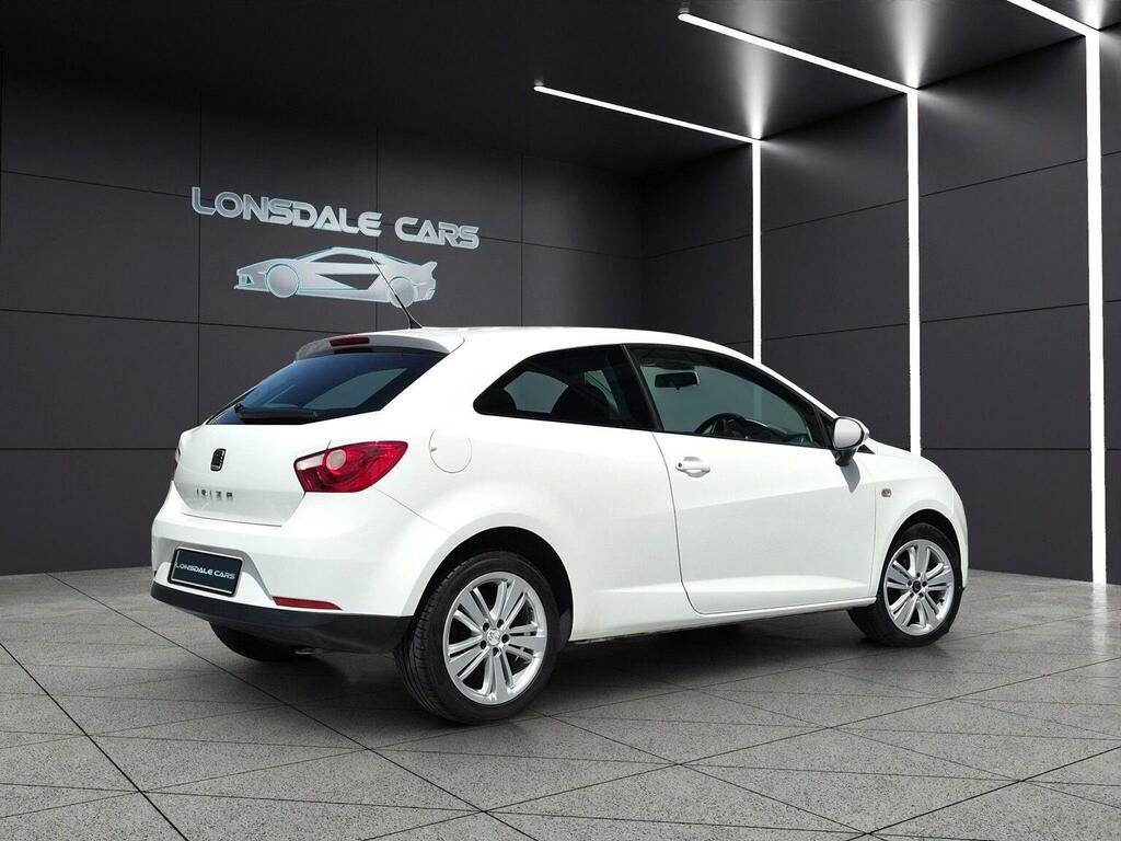 Seat Ibiza 1.4 16V Good Stuff Sport Coupe Euro 5 White #4